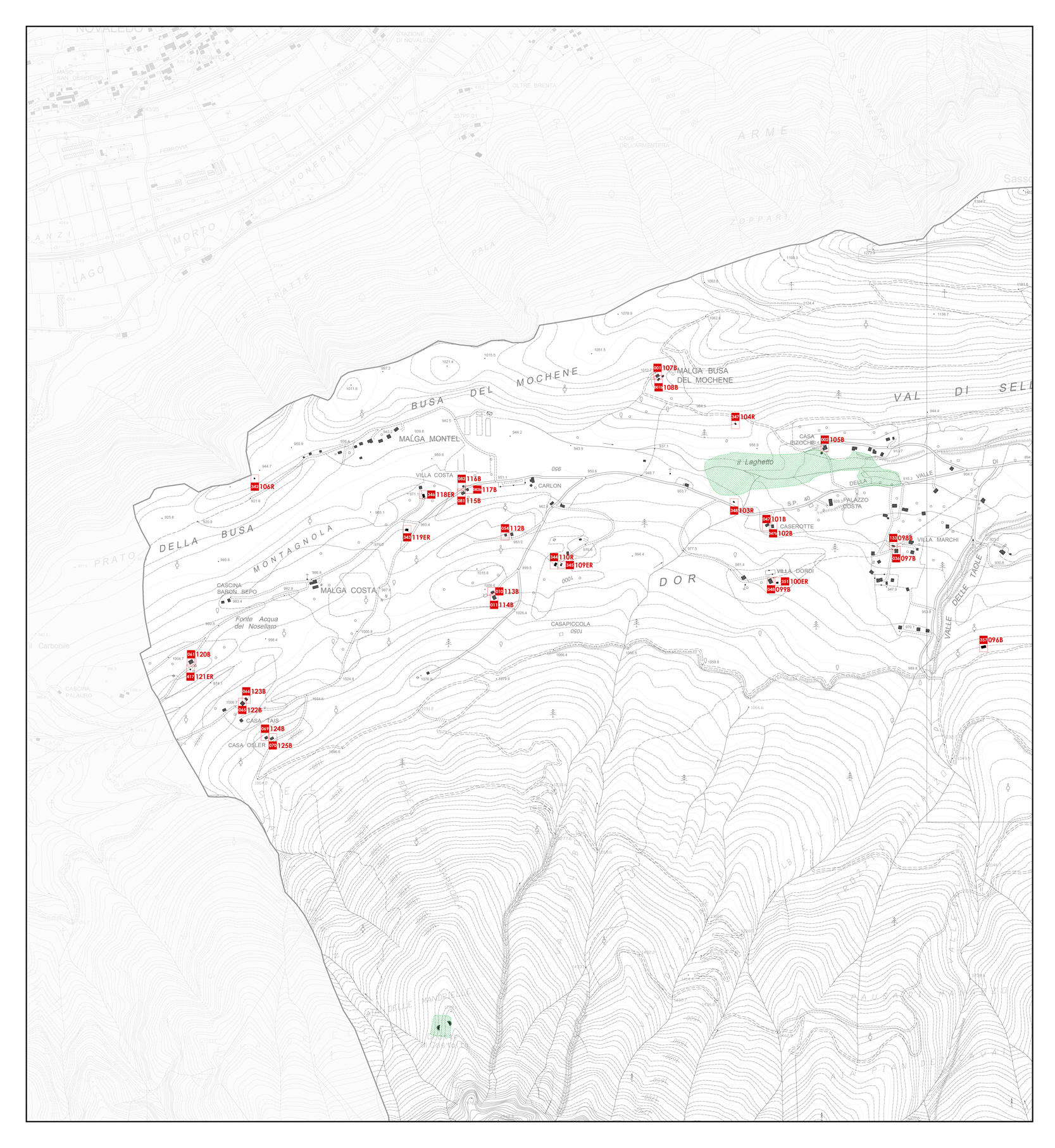 Mappa baite C
